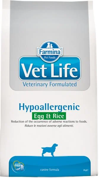 Vet Life Natural DOG Hypo Egg & Rice 2 kg