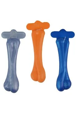 Hračka pes Kost Vanilková plovací malá 8 cm