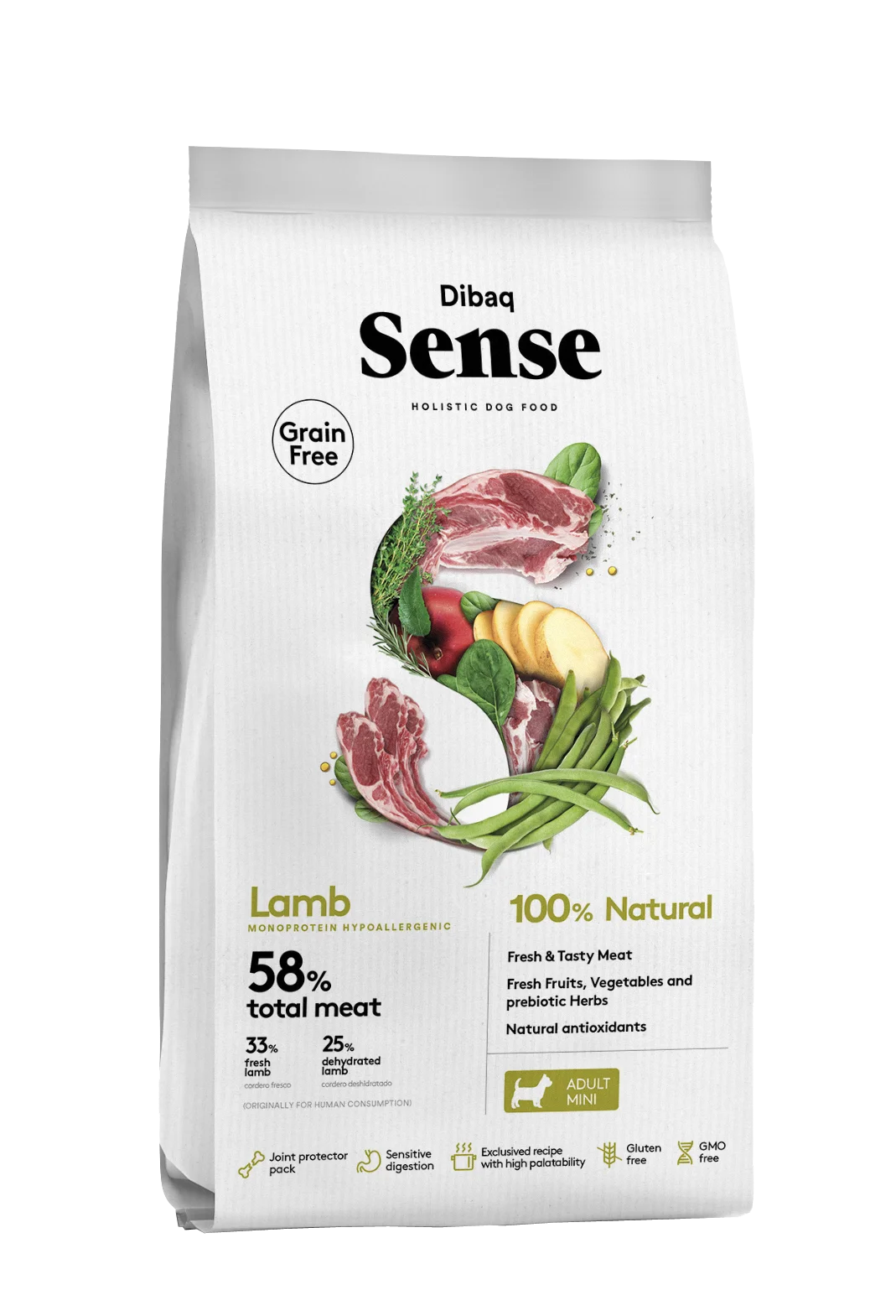 Dibaq Sense DIBAQ SENSE Lamb MINI 2 kg