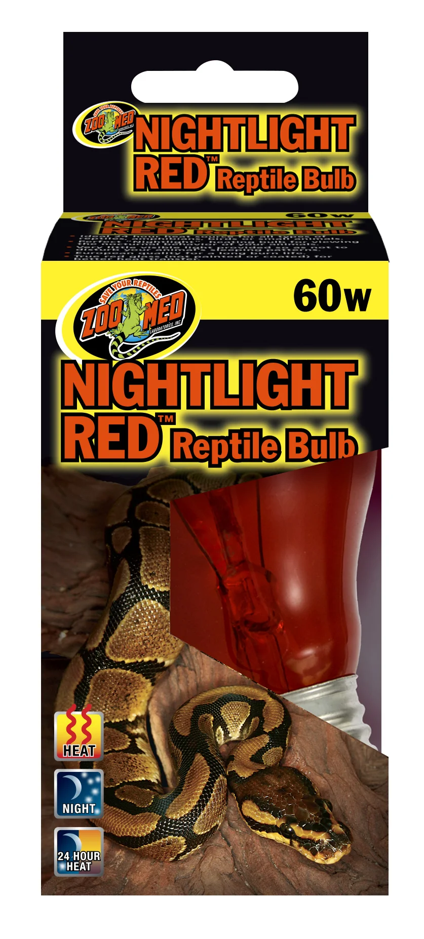 ZOOMED ZMD zarovka Nightlight Red 60W