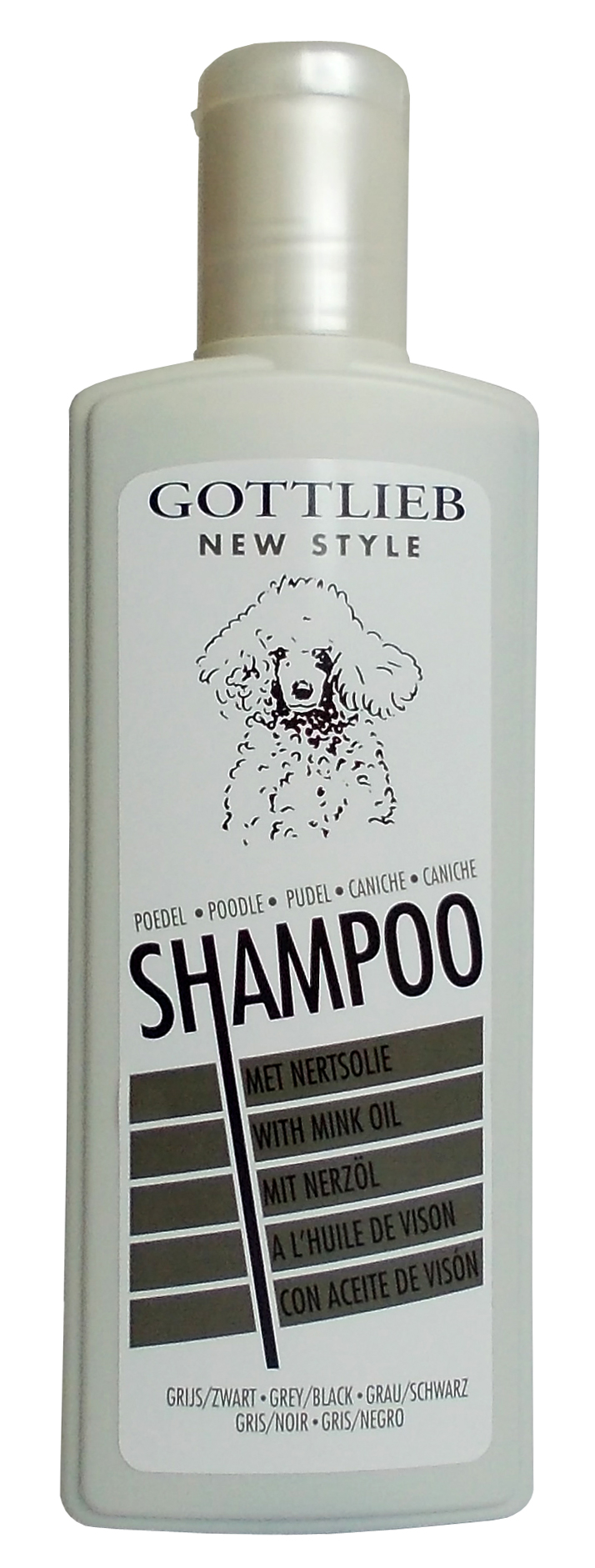 Gottlieb Pudel šampon pro bílé pudly s makadamovým olejem 300 ml