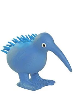 Hračka pes WHISTLE latex,pískací 11,5cm KW modrá