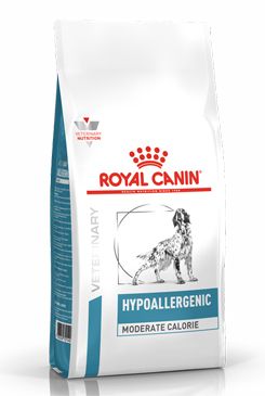 Royal Canin Veterinary Health Nutrition Dog Hypoallergenic Moderate Calorie 14 kg