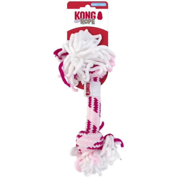 Hračka textil KONG Rope Stick Puppy M mix