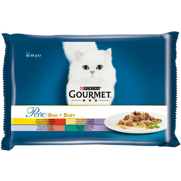 Gourmet Perle Duo Multipack Masové Duo 4x85g