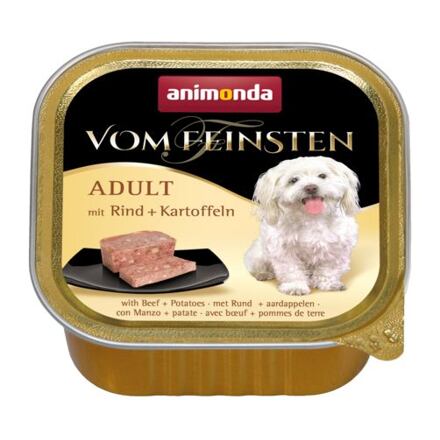 Paštika ANIMONDA Vom Feinsten hovězí + brambory 150g