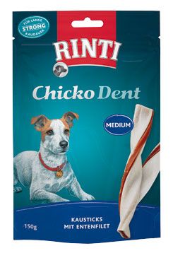 Pochoutka RINTI Extra Chicko Dent Medium kachna 150 g