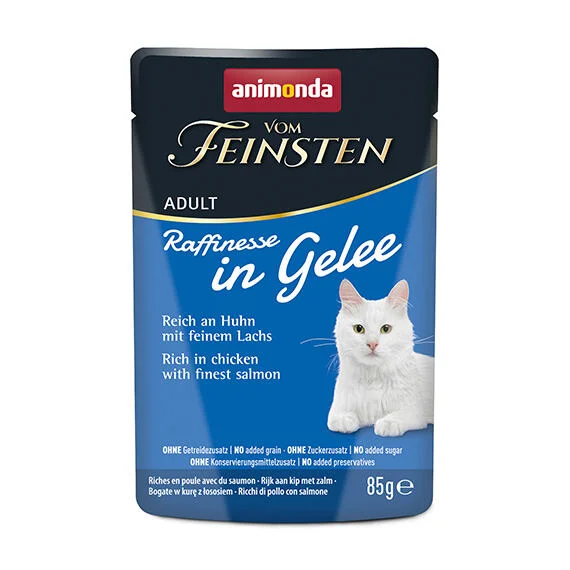 ANIMONDA VF Raffinesse in Jelly - kuře a losos  85g
