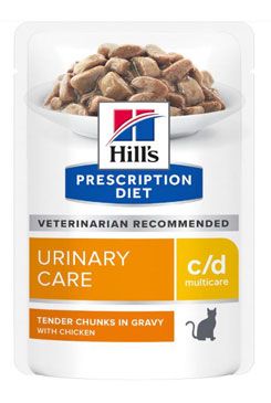 Hill's Fel. PD C/D MultiCare Chicken Kapsa 12x85g