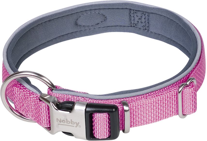 Nobby CLASSIC PRENO ROYAL obojek neoprén růžová L-XL 54-65cm