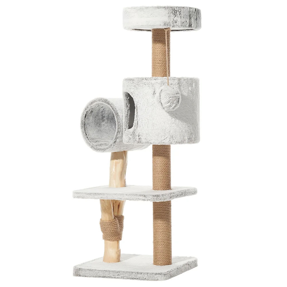 Nobby Škrabadlo pro kočky RUNA 48 x 48 x 129 cm hnědá