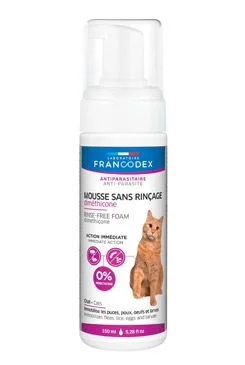 Francodex Dimethicone bezoplachová pěna kočka  150ml