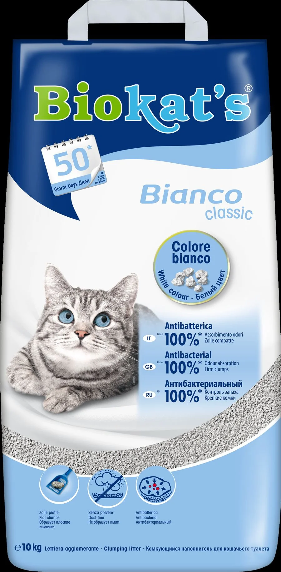 BIOKAT´S Biokat´s Bianco podestýlka 10kg