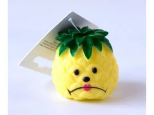 HRAČKY SALAČ Ananas pískací VINYL 6x6cm