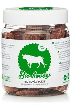 Raw Raw pochoutka mrazem sušené BIO Hovězí plíce 50 g