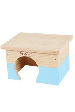 Domek pro hlodavce HOME COLOR Zolux S modrý