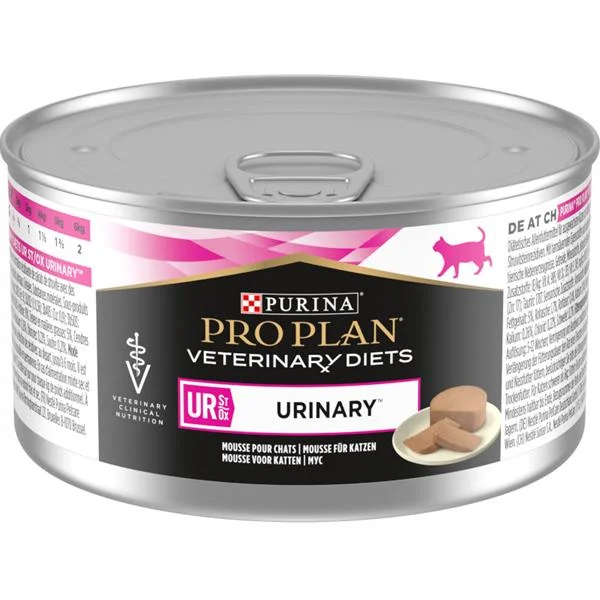 PURINA PRO PLAN Vet Diets UR St/Ox Urinary Turkey konzerva pro kočky 195 g