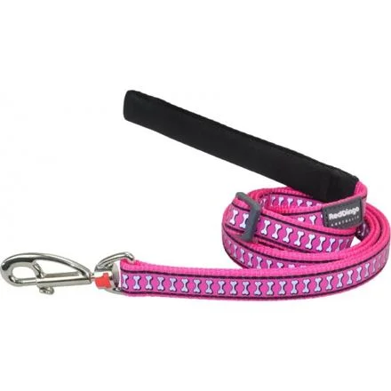 Vodítko RD 15 mm x 1,8 m - Bones Rfx - Tm. Růžová