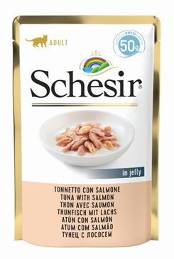 Schesir Cat kapsa Adult tuňák/losos  50 g 