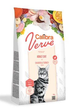 Calibra Cat Verve GF Adult Chicken&Turkey 750 g