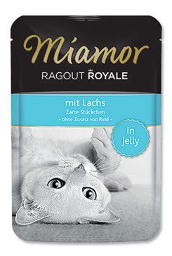 Miamor Cat Ragout kapsa losos v želé 100g