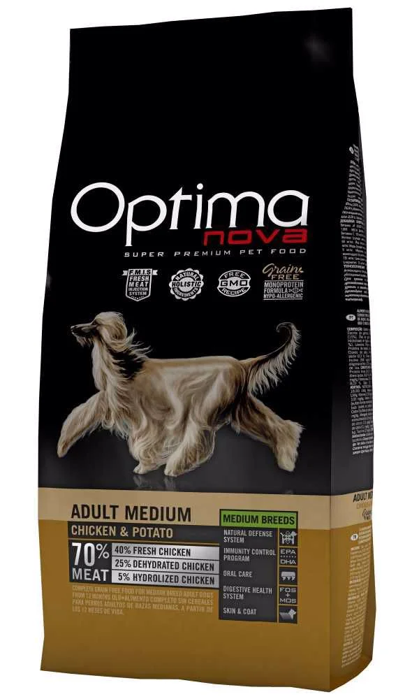 OPTIMAnova dog ADULT MEDIUM GRAIN FREE 12 kg