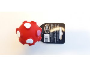 HRAČKY SALAČ Míček se srdíčky - VINYL 6.5cm