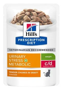Hill's Fel. PD C/D Urinary Stress+Metabol. Kapsa12x85g