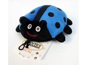 HRAČKY SALAČ Beruška - modrá pískací 17cm