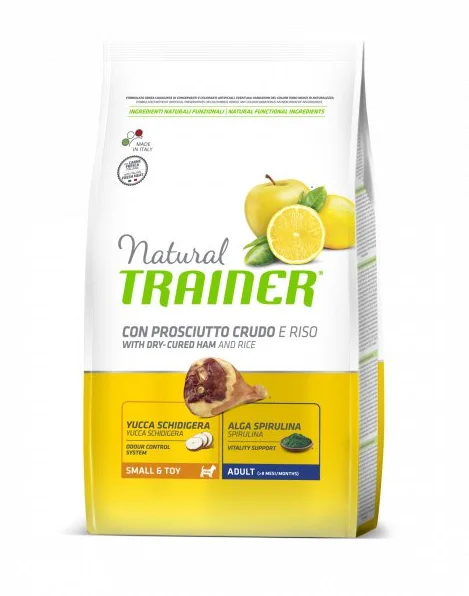 TRAINER Natural Small&Toy Adult Prosciutto a rýže 7kg