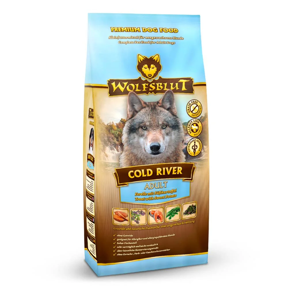 Wolfsblut Dog Adult Cold River  2kg