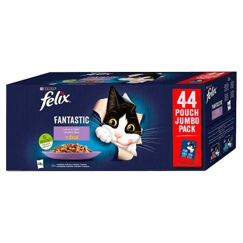 Felix cat kaps.-Fant.Multipack mas.výběr v želé 44 x 85 g