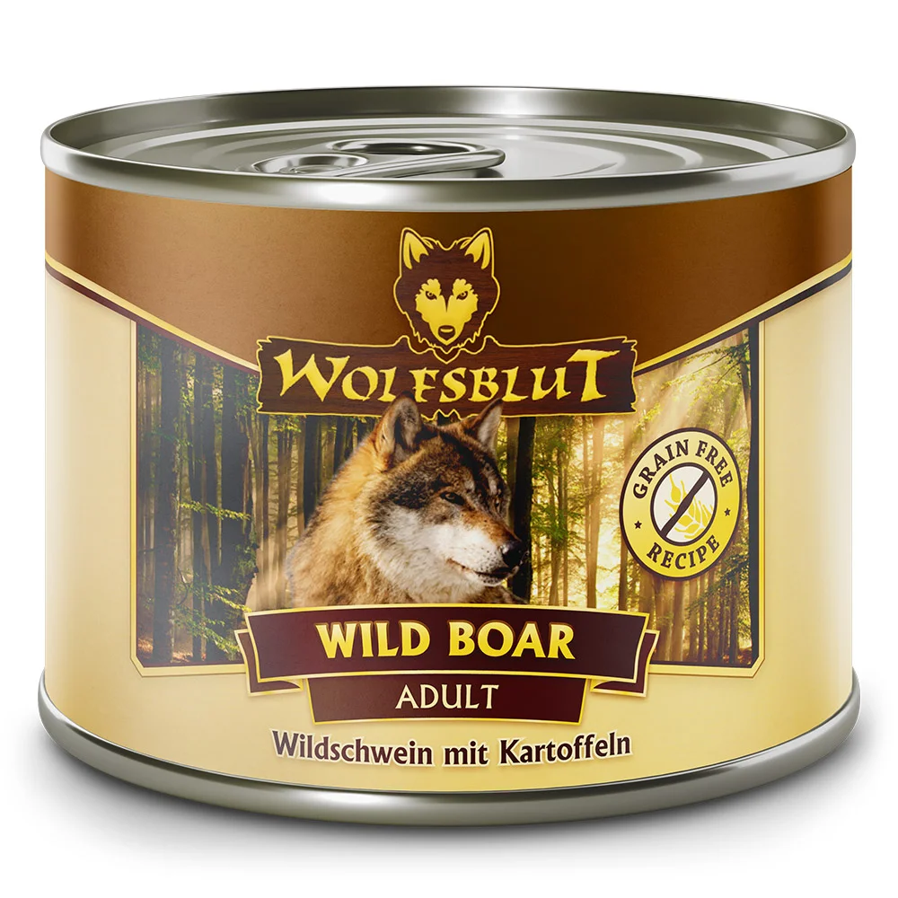Wolfsblut Dog Adult Wild Boar konz. 200g