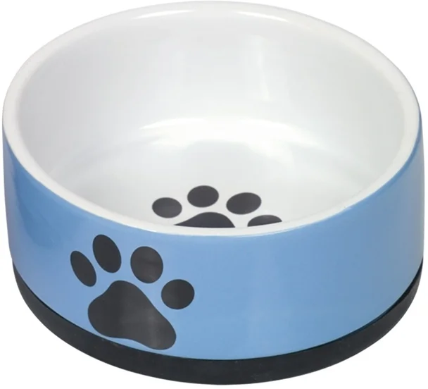 Nobby keramická miska PAW s protiskluzem modrobílá 17 x 8,0 cm/1,1 l