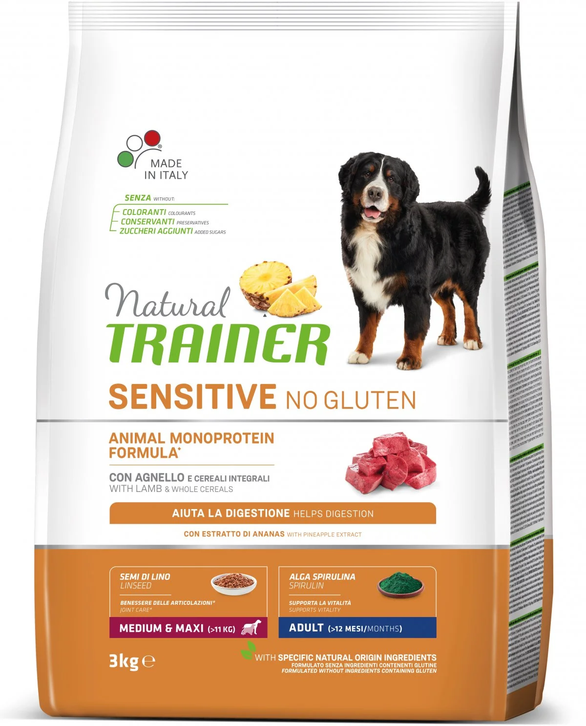 TRAINER Natural SENSITIVE No gluten Adult M/M jehneci 3kg