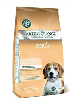 Arden Grange Dog Adult rich in fresh Pork&Rice  2kg
