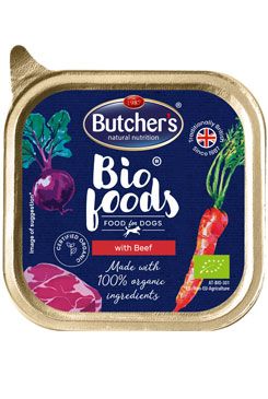 Butcher’s Dog Bio s hovězím vanička  150g