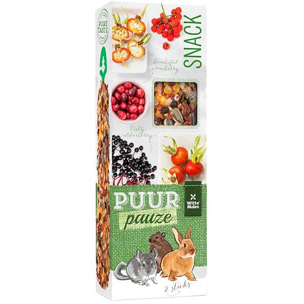 PUUR pauze dr.savec - tyčinky, lesní ovoce  110 g