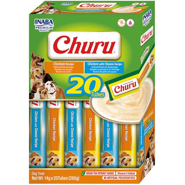 Inaba Churu dog snack kuře 20x 14g
