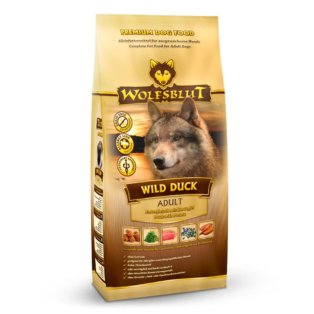 Wolfsblut Dog Adult Wild Duck  2kg