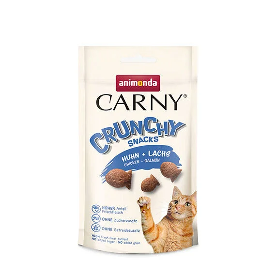 ANIMONDA Carny Crunchy Snacks - kuře + losos 50 g 50g
