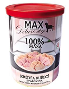 Falco MAX deluxe krůtí a kuřecí svalovina 400g