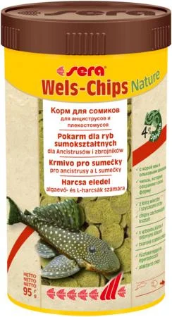 SERA Sera speciální krmivo pro krunýřovité sumečky Wels-Chips 250ml