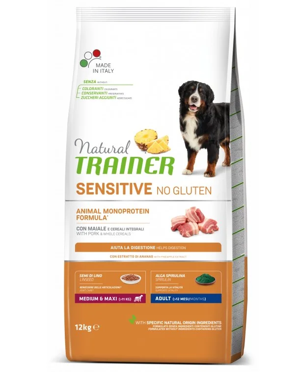 TRAINER Natural SENSITIVE No gluten Adult M/M veprove 12kg