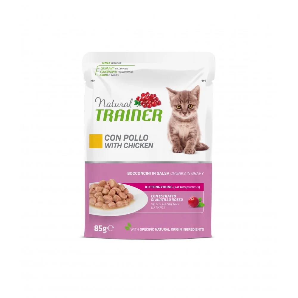 Natural Trainer Kaps. Trainer Natural CAT KITTEN&YOUNG kure 85g