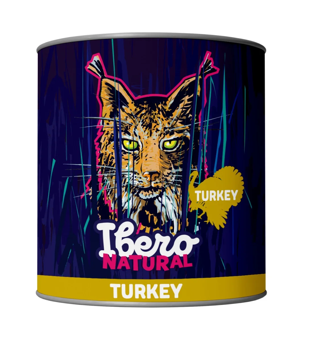 Ibero Natural Cat Konzerva Krůta - 3x200g