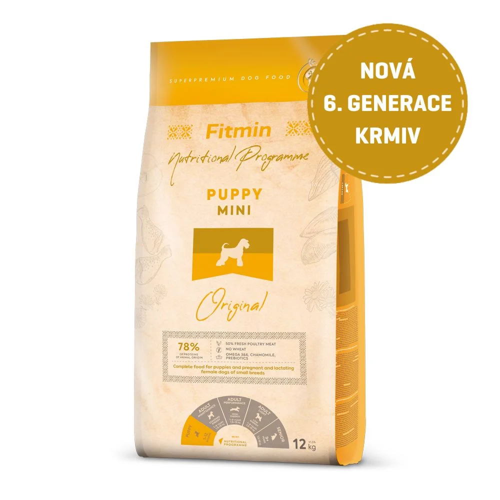 Fitmin dog mini puppy 12 kg