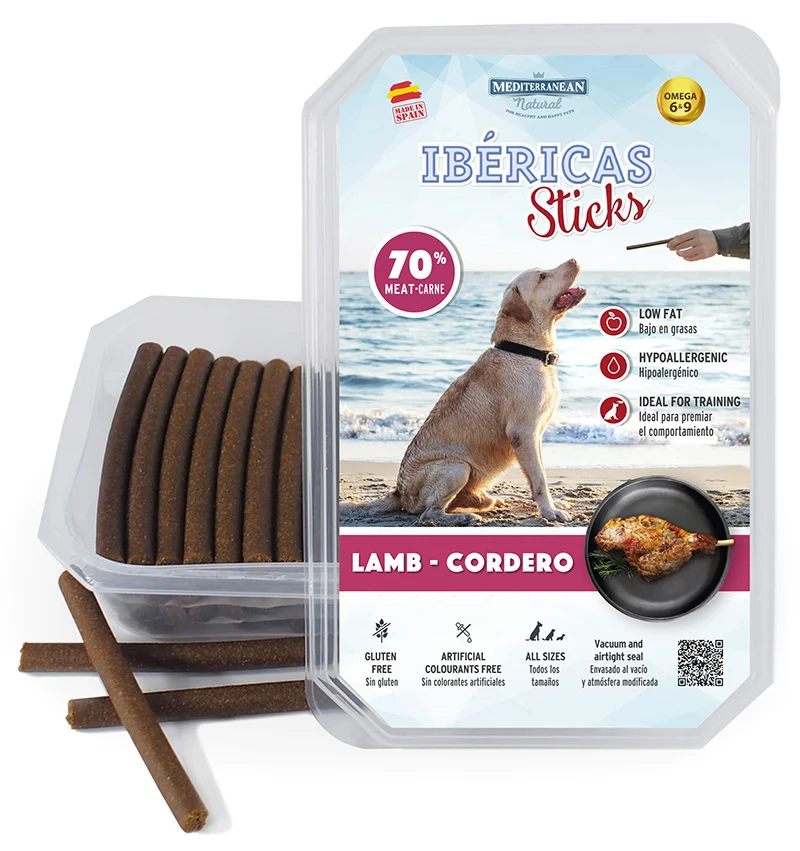 Ibéricas Dog tyčinky jehně 800g