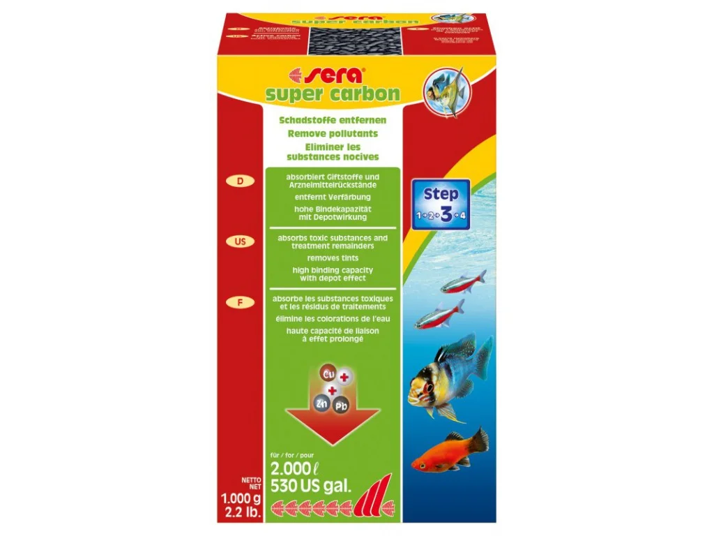 sera GmbH sera super aktivní uhlí 1 kg
