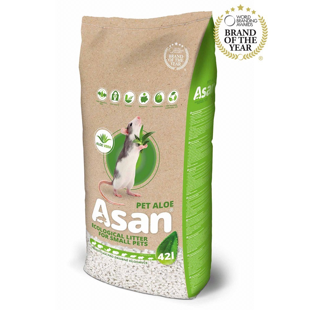 Podestýlka ASAN Pet Aloe 42 l
